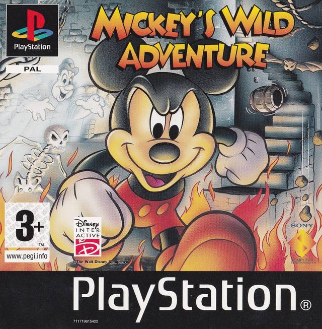 Mickeys Wild Adventure (Platinum, repedt előlap)