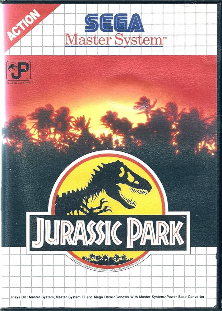 Jurassic Park (Szakadt, hiányos borító)