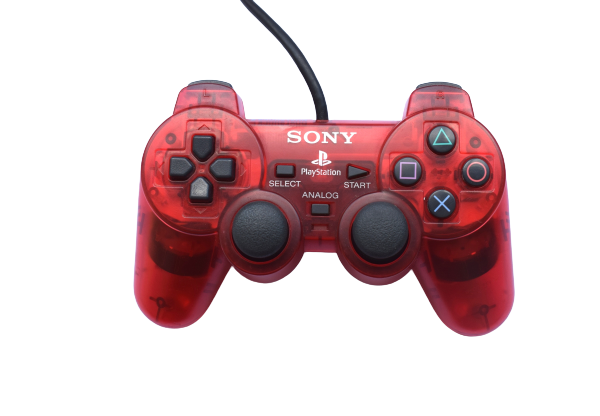 DualShock 2 Controller Crystal Red