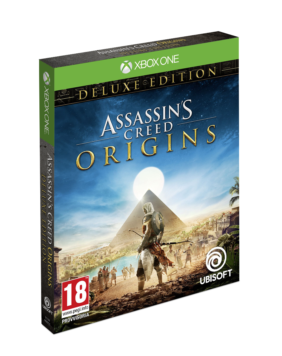 Assassins Creed Origins Deluxe Edition (xbox one, csak slipcase)