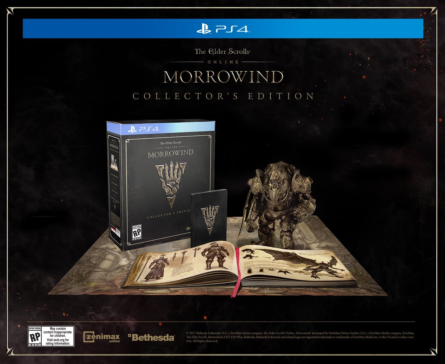 The Elder Scrolls Online Morrowind Collectors Edition (PS4)