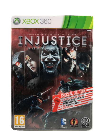 Injustice Gods Among Us Steelbook Edition