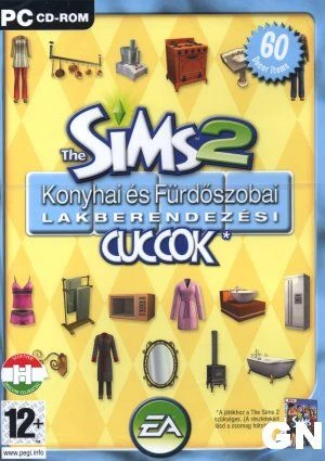 The Sims 2 Konyhai és Fürdőszobai Lakberendezési Cuccok (kiegészítő)