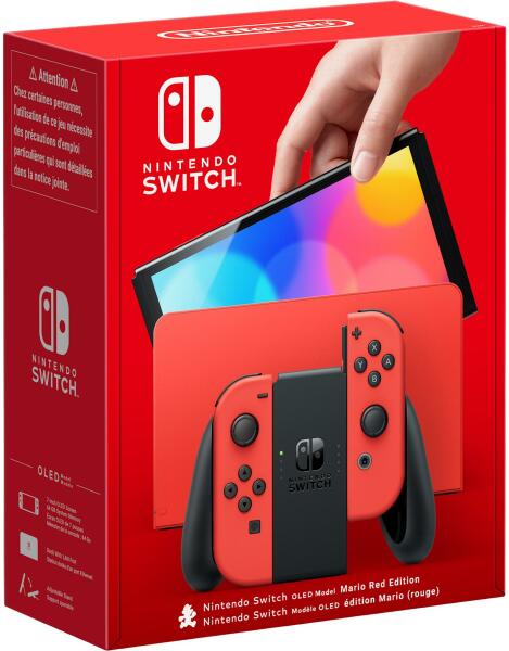Nintendo Switch OLED Model Mario Red Edition Játékkonzol