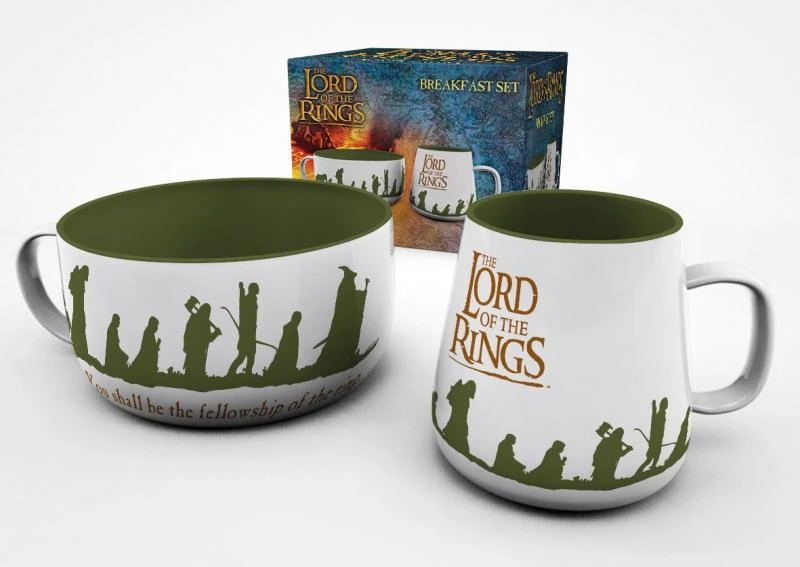 Lord of the Rings breakfast set