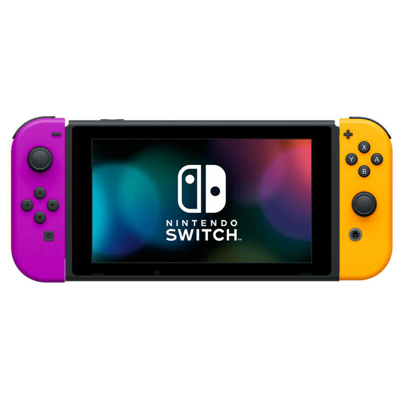 Nintendo Switch V1 Purple/Orange + 16gb (Csak a konzol 2db joyconnal)