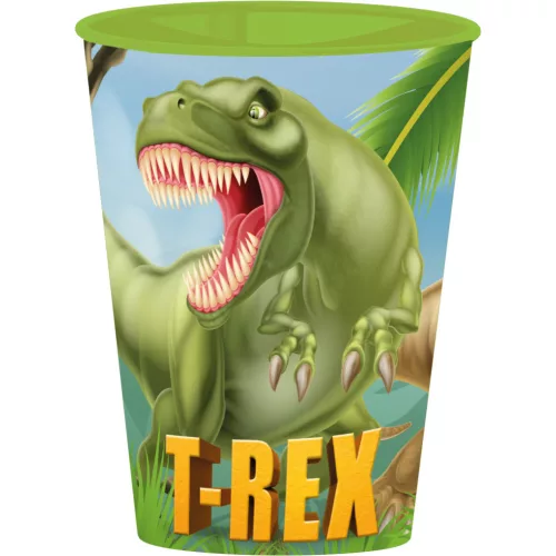 T-Rex pohár (műanyag, 2,6dl)