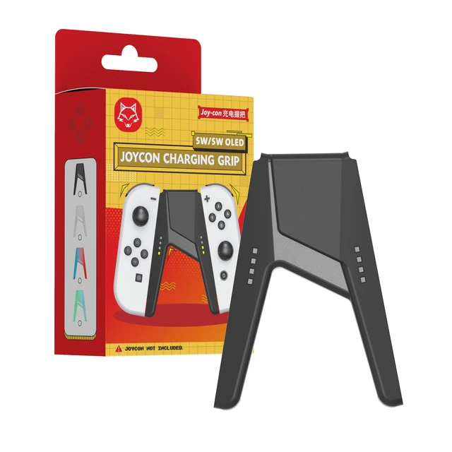 Nintendo Switch Joycon Charging Grip (fekete)