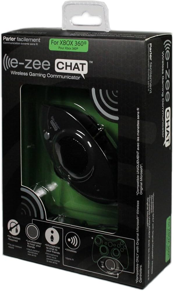 E-Zee Chat Wireless Gaming Communicator Xbox360