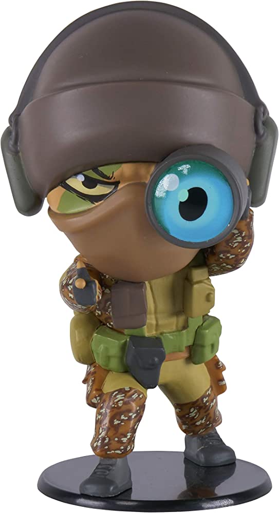 Rainbow Six Series 4 Glaz Chibi figura