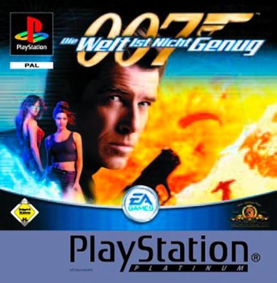 007 The World is Not Enough  (német) - PlayStation 1 Játékok