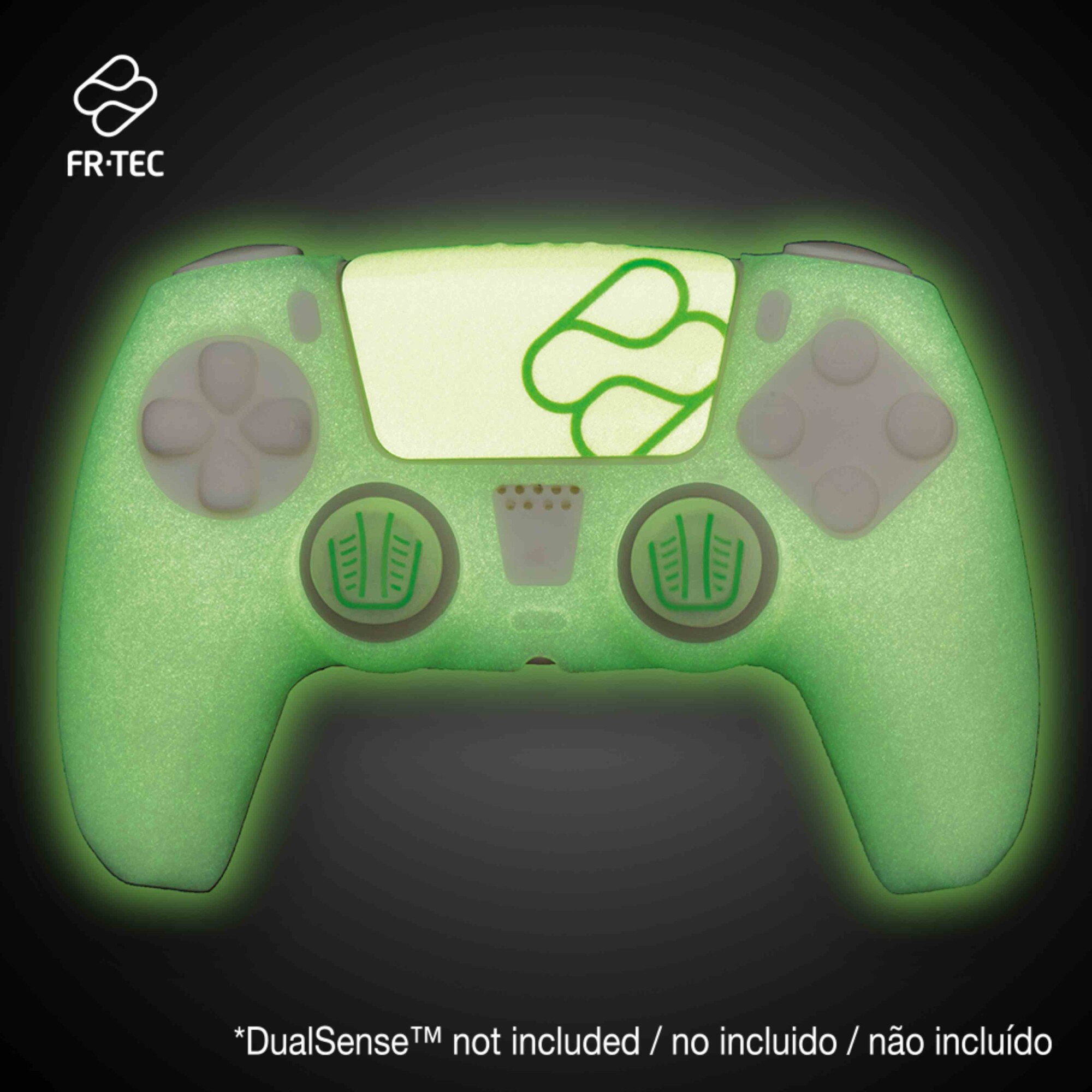 FR-TEC Szilikon védőtok + Grips + TouchPad matrica Glow in the Dark (FT0036)