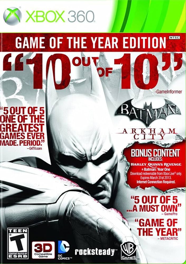 Batman Arkham City Game of the Year Edition (NTSC)