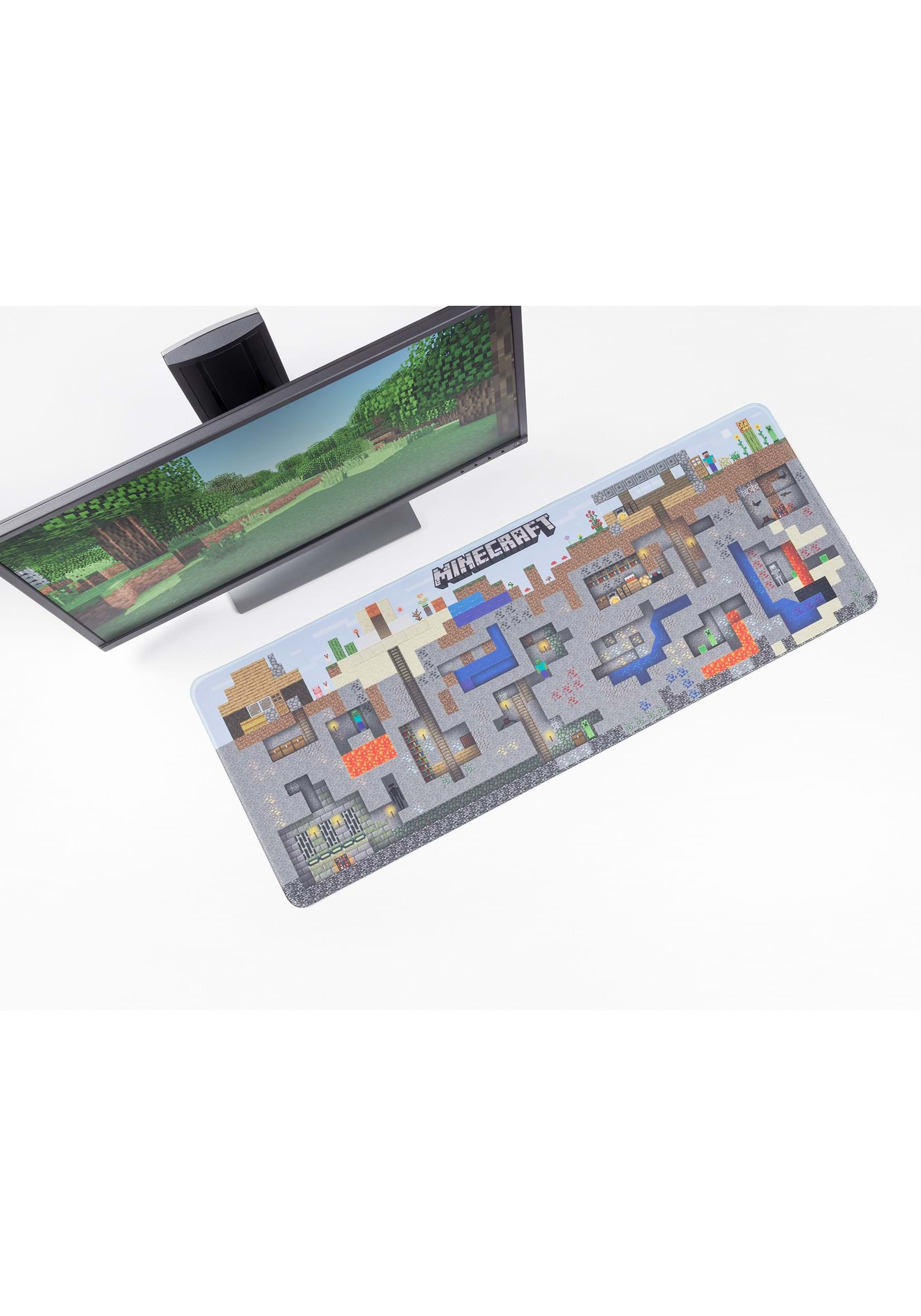 Minecraft World Desk Mat Egérpad