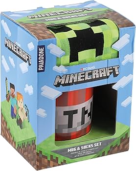 Minecraft TNT Mug & Socks Set