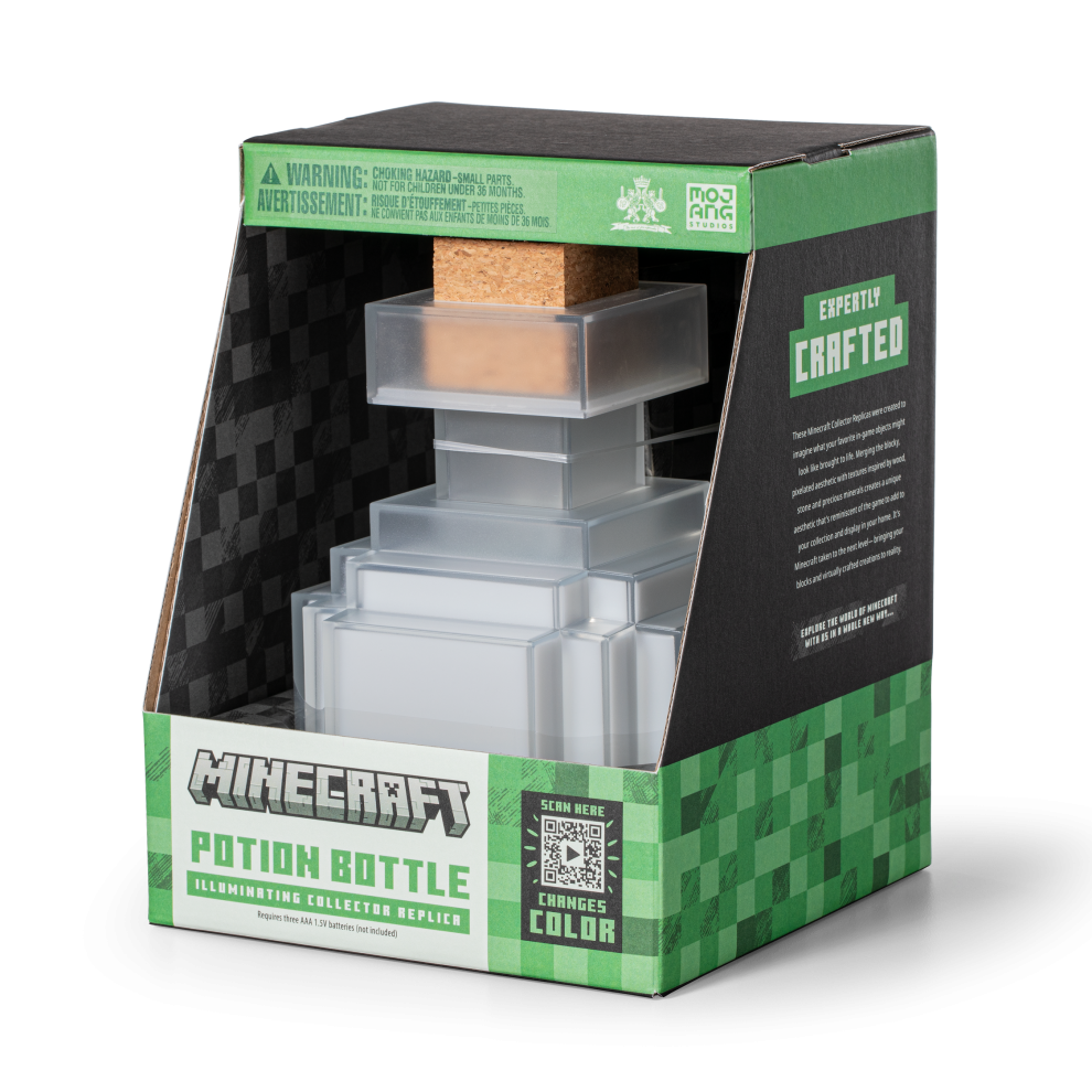 MInecraft Potion Bottle Illuminating Collectors Replica