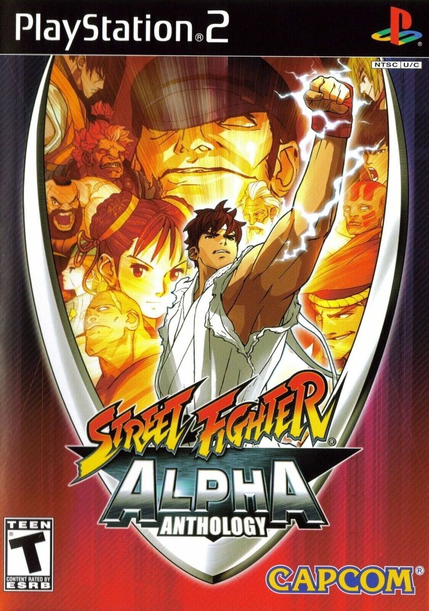 Street Fighter Alpha Antology (NTSC, fénymásolt borító)