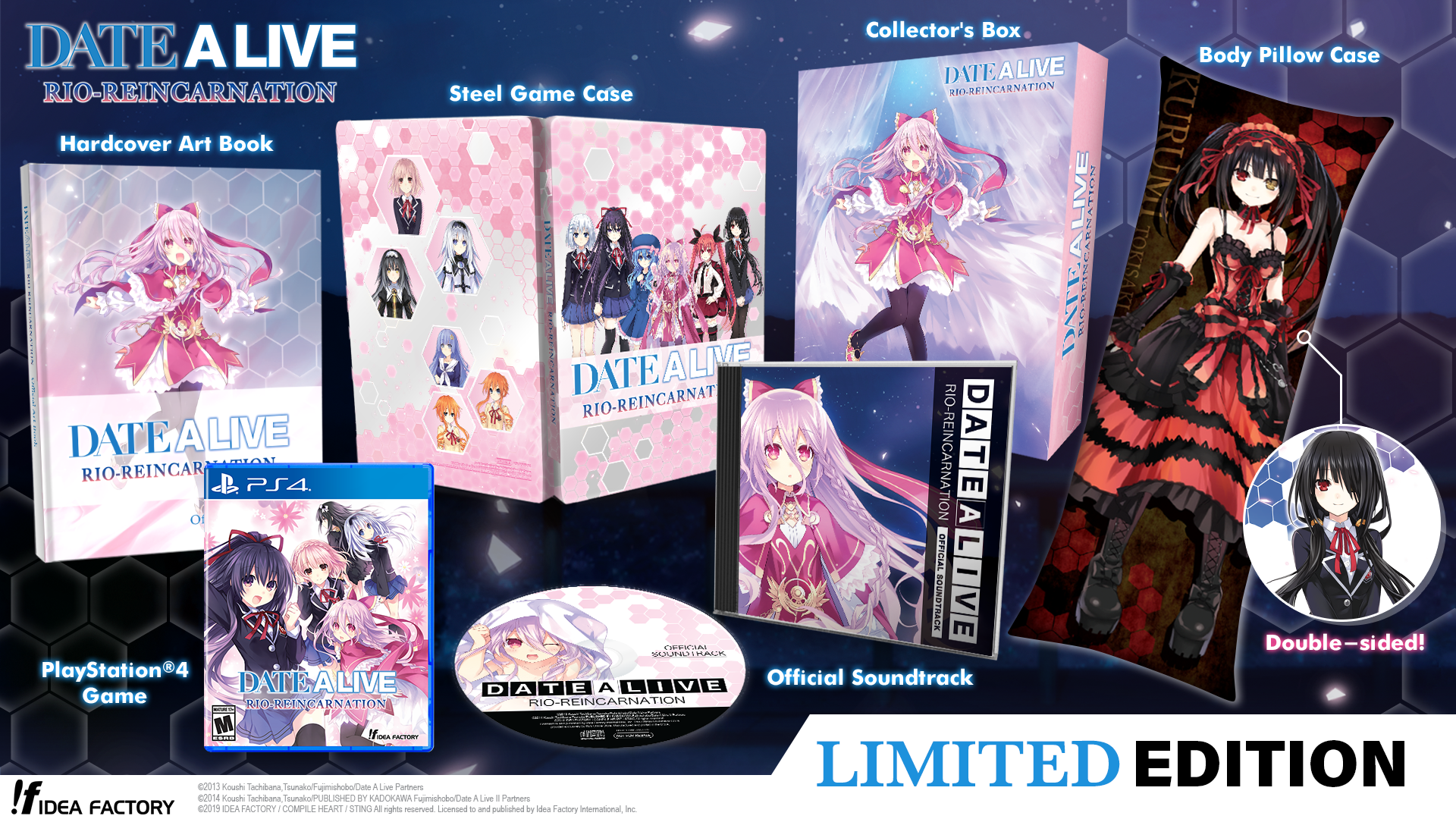 Date A Live Rio Reincarnation Limited Edition (Takaró nélkül)