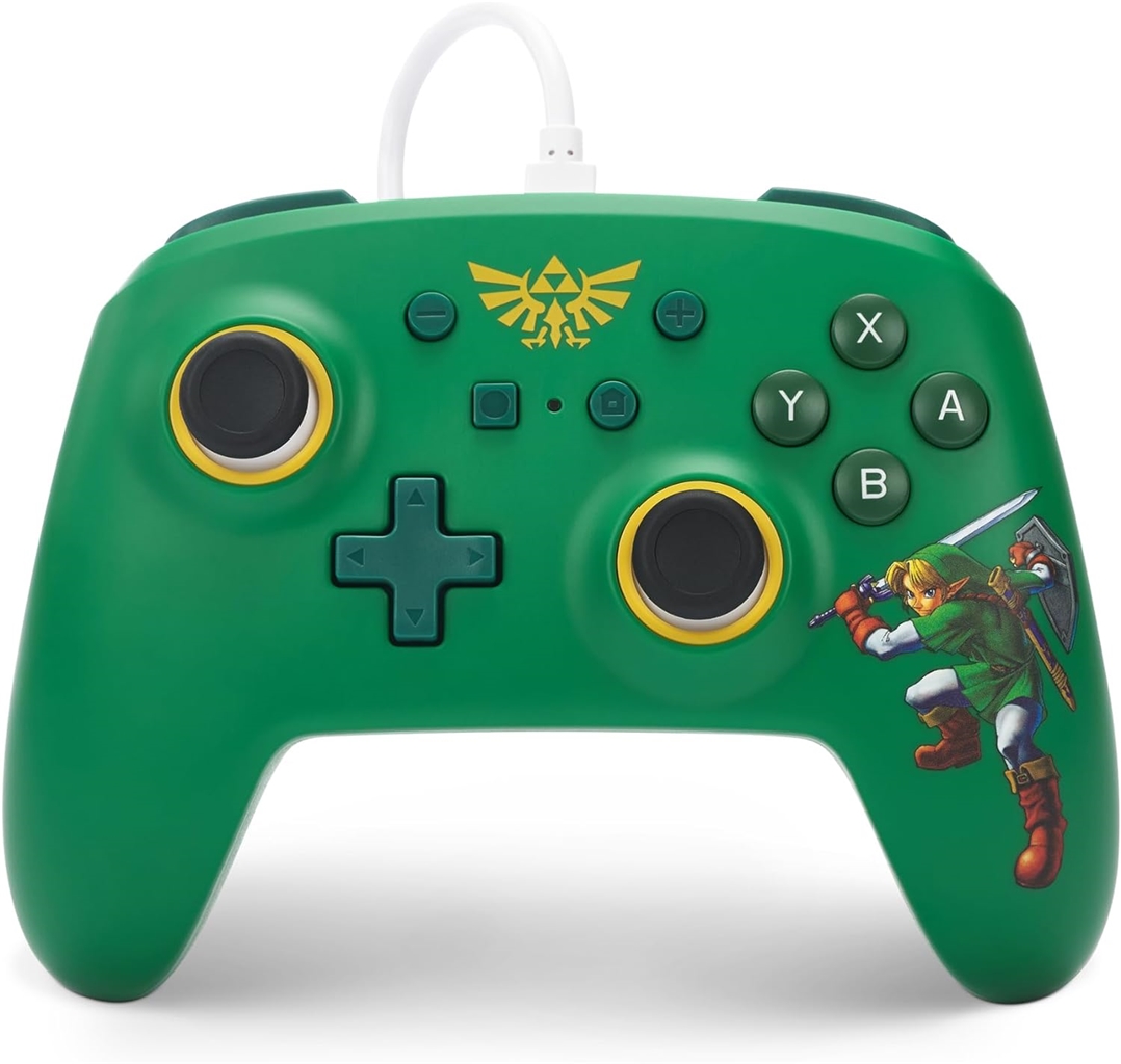 Nintendo Switch Vezetékes Controller Hyrule Defender