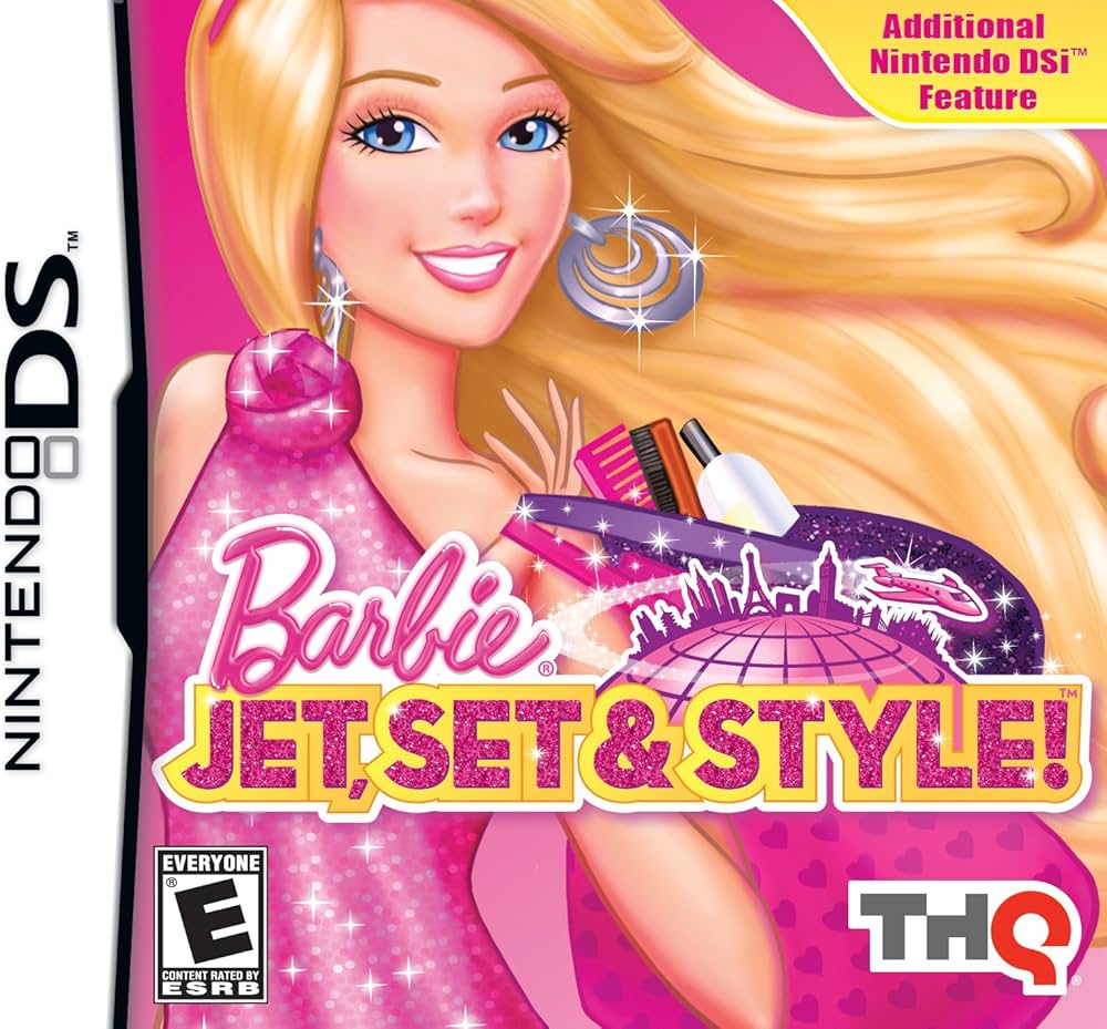 Barbie Jet,Set & Style (Olasz,Spanyol,Francia nyelv)